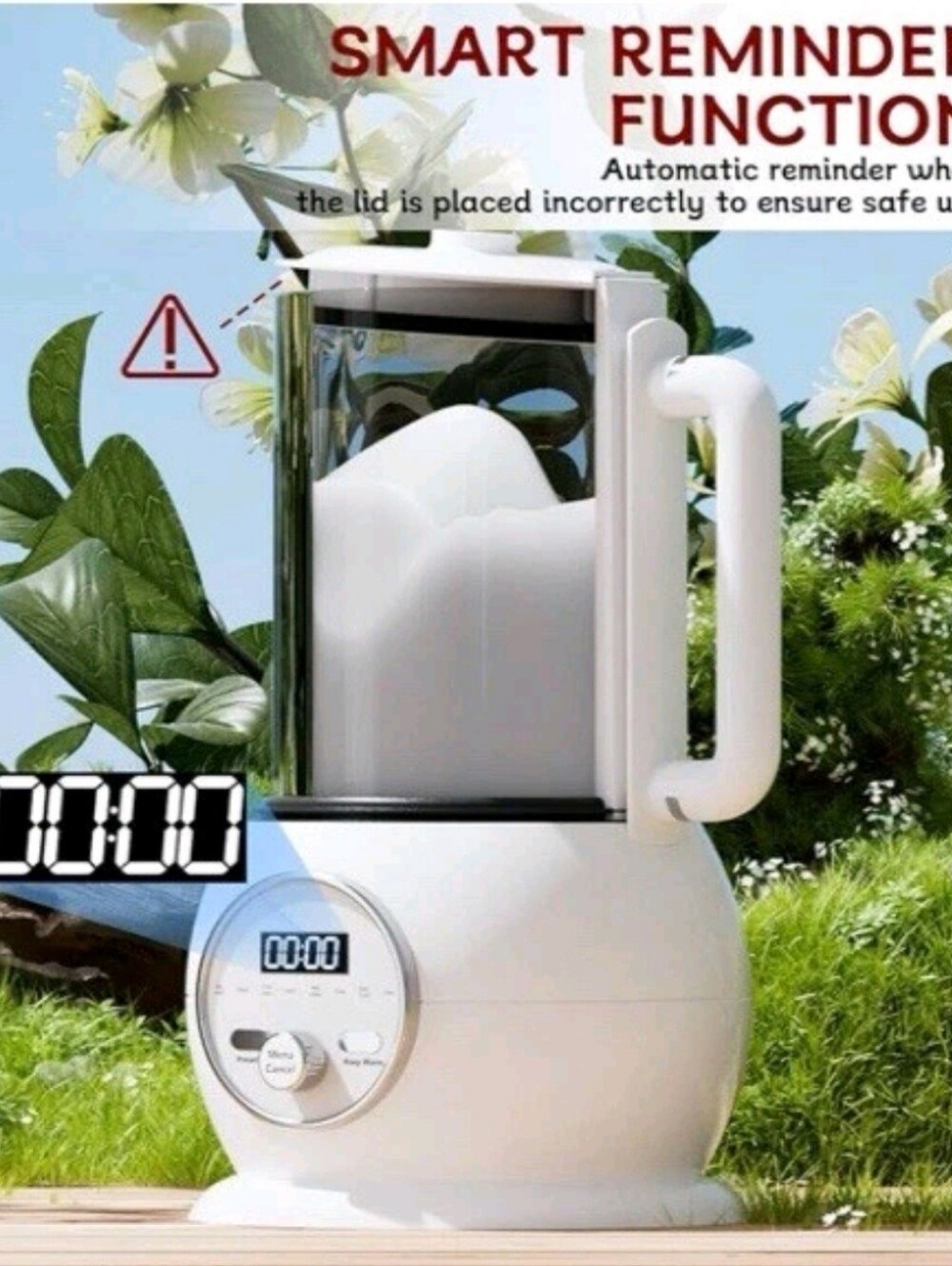 NIB! Nut Milk Maker 8 in 1 Function with Digital Timer And Self Cleaning - Picture 8 of 13